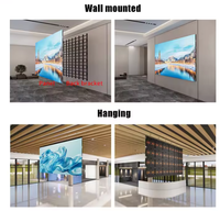 YAKE 16:9 Mini Cob LED Video duvar paneli kapalı sabit ekran için asansör kontrol odası 4K Mini 4K P0.9 P1.2 P1.5 P1.8