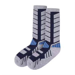Customized Merino Wool Thermal <b>Socks</b> – Wholesale <b>Winter</b> <b>Thick</b> Terry Knee High Snowboard Ski Hiking Compression <b>Socks</b> - Product Image 2