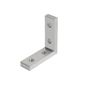 Chuangying Aluminum Alloy L-Shaped Corner Bracket 1530 2040 Profile Connector For Home Improvement Hardware - Product Image 2