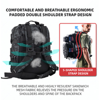 Sac de sport personnalisé 45l système Molle Camping en plein air randonnée sacs à dos tactiques