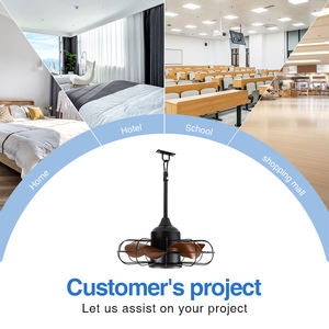 <span class=keywords><strong>Ventilador</strong></span> <span class=keywords><strong>de</strong></span> <span class=keywords><strong>Techo</strong></span> LED DC Moderno para Exteriores, Impermeable IP44, con Control Remoto Inteligente, Cuerpo <span class=keywords><strong>de</strong></span> Hierro Resistente al Óxido - Product Image 6