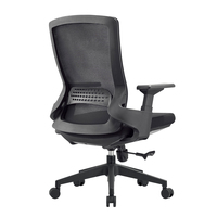 Vente en gros de tissu de chaise de bureau ergonomique en plastique moderne, pivotant de haute qualité, pour salle de réunion de visiteur