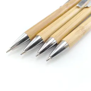 Sales Bamboo Pen Environmental Protection Ballpoint Pen Set Gift Pen Custom LOGO