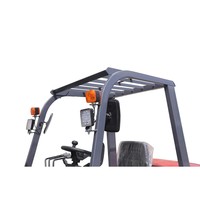 Chariot élévateur GPL de 3,5 tonnes avec moteur japonais certifié CE, double alimentation propane, chariot élévateur à gaz, Montacargas