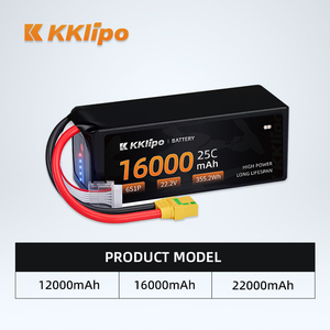 Solution de batterie personnalisée, alimentation stable et fiable, batterie 16000mAh 6S, batterie de drone 22000mAh, batterie 22000mAh 22.2 V488wh25c - Product Image 4