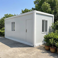Maisons préfabriquées compactes et pliables, maisons conteneurs, petites cabanes, maisons conteneurs portables et démontables pour l'habitation en extérieur