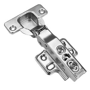 Cerniera Nascosta per <span class=keywords><strong>Mobili</strong></span> in Acciaio Inox Resistente, 35mm, con Ammortizzatore Idraulico, per Ante di Cucina e Armadi - Product Image 1