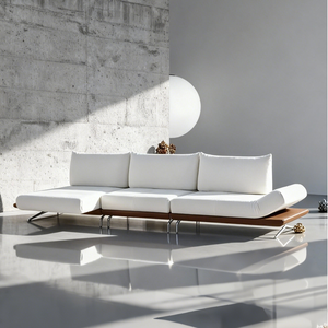 Sofa Kain Modern untuk Apartemen Kecil, Sofa Ruang Tamu, Sofa Bed Nyaman - Product Image 3