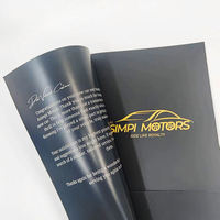 Carpeta con Logotipo Personalizado, Papel A4, Carpeta de Presentación Inmobiliaria con Logotipo en Relieve, Carpetas Escolares, Presentación de Documentos