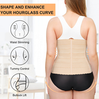 Ceinture de maintien et de remodelage corporel pour femmes, gaine amincissante pour le ventre, corset de compression abdominale, entraîneur de taille pour diastase rectale