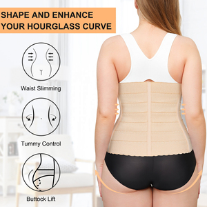 Cintura Modellante Contenitiva per Pancia e Vita da Donna, Corsetto Contenitivo per <span class=keywords><strong>Diastasi</strong></span> Rettale - Product Image 5