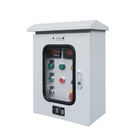 Armoire de contrôle et de distribution triphasée IP30 pour ventilateur et pompe à eau à double alimentation