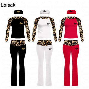 <span class=keywords><strong>Camicia</strong></span> a manica corta <span class=keywords><strong>leopardata</strong></span> <span class=keywords><strong>donna</strong></span> su misura con pantaloni pieghevoli abbigliamento da casa vestito ghepardo stampa <span class=keywords><strong>leopardata</strong></span> Set due pezzi - Product Image 1