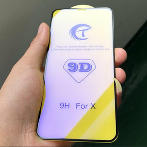 ฟิล์มป้องกันหน้า<span class=keywords><strong>จอ</strong></span>กระจกเทมเปอร์9D ป้องกันแสงสีฟ้าสำหรับ iPhone 15 PRO MAX 14 <span class=keywords><strong>PLUS</strong></span> 13 Mini 12 11 XS XR x 8 7 SE - Product Image 2
