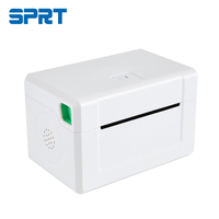 Putih 3-inch Thermal Label stiker Printer saham Barcode Printer