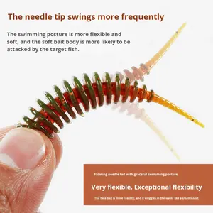 Esca Artificiale Morbida in PVC Senza Ami per Pesca al Bass e al Marlin, Sconto per Grandi Quantità - Product Image 5