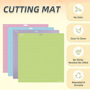Diylobby 12 "x 4.5" 12 "x 12" 12 "x 24" Tapis de coupe adhésif vert Standard Grip Tapis de coupe pour <span class=keywords><strong>Maker</strong></span> 3/<span class=keywords><strong>Maker</strong></span>/Explore 3 pour <span class=keywords><strong>Cricut</strong></span> - Product Image 3