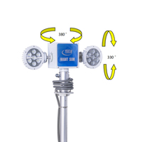 Mât télescopique LED Eclairage Tour pôle lumière scène travail sauvetage véhicule incendie lampe inondation et spot CJQ18280