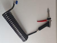 Pistolet à eau haute pression pour moteur, lance télescopique en nylon PA12, équipement de nettoyage industriel, pistolet de lavage de voiture facile à utiliser pour usine