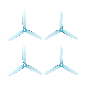 Hélices iFlight Nazgul R5 V2 de 5 Pulgadas y 3 Aspas en Gris/Cian, Paso 3.8, 4.2g, para Drones de Carreras/Freestyle y Mini Drones - Product Image 2