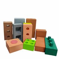 Bloques de construcción de espuma EPP de gran tamaño personalizados al por mayor, juego de bloques de construcción modulares creativos para niños, regalo educativo para niños