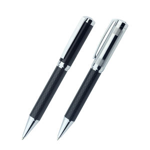 قلم حبر جاف فاخر من ألياف الكربون كهدية، قلم كتابة سلس من المعدن بتصميم مون بلان للمديرين التنفيذيين | الرؤساء - Product Image 1