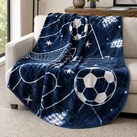 Couverture en flanelle personnalisée pour club