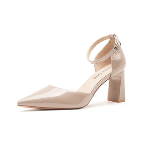 Zapatos de Tacón Alto con Punta en Pico y Correa en el Tobillo, Modelo 7500A, para Mujer, Ideales para Bodas y Eventos Formales - Product Image 5