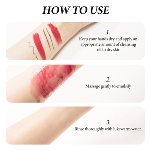 <span class=keywords><strong>2025</strong></span> mới mặt làm sạch dầu trang điểm loại bỏ Hữu Cơ Cải thiện dullness dưỡng ẩm nhẹ nhàng phát sáng Hoa trà mặt làm sạch dầu - Product Image 5