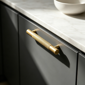 5 Inch <strong>Antique</strong> Bronze <strong>Brass</strong> Handle Pull Knurled Diamond Cross Line Finish for Furniture Kitchen Cabinet Drawer <strong>Door</strong> <strong>Knob</strong> - Product Image 1
