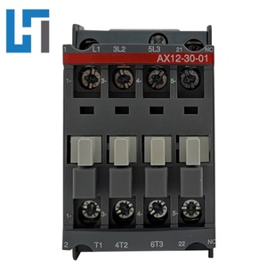 Nouveau contacteur AC série AX12 original AX12-30-01 80 220V 84 110V 81 24V 85 380V Contrôleur d'automatisation industrielle en stock - Product Image 1