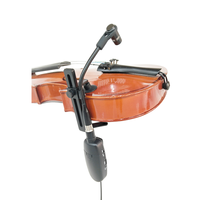 Microphone sans fil pour violon, ensemble de microphones pour violon et saxophone pour performance scénique, avec emballage en boîte colorée, microphone UHF