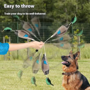 Jouet de récupération pour chien, canard mort, pour l'entraînement interactif des chiens, outil d'entraînement pour chiots, chiens de chasse, enseigne la récupération des oiseaux aquatiques, mallard, PU - Product Image 4
