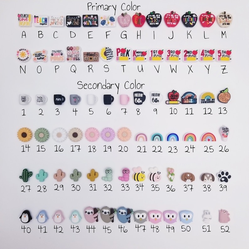 Hot Selling Fashion Silicone Faceted Beads Lanyard Keychain Pencil Colors Blank Crayon Acrylic for Teachers Image 3