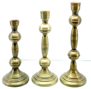 Hand Gripโลหะทองเหลืองโบราณเสร็จสิ้นเทียนใหม่ออกแบบตารางTop Home Decorคริสต์มาสตกแต่งเทียน - Product Image 4