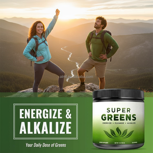 Energize Cleanse Alkalize, Mezcla de Verduras Orgánicas, Antioxidante, Probiótico, Enzimas Digestivas, Polvo Súper Verde, Apoyo Inmunológico para Adultos - Product Image 4