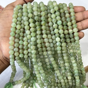 Cuentas de Aventurina redondas de 8 mm de color verde claro Natural, accesorios de joyería de moda para bodas, fiestas, regalos, exportación desde la India - Product Image 5
