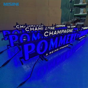 Letrero de Neón Metálico Personalizado con Luz <span class=keywords><strong>LED</strong></span> para Vino, Alcohol, Cerveza, para <span class=keywords><strong>Bar</strong></span>/Centro Comercial/Discoteca, Logotipo/Texto Personalizable - Product Image 5
