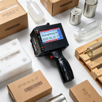 Imprimante jet d'encre portable à écran tactile de haute qualité pour le codage de la date sur les canettes en aluminium et les gobelets en plastique