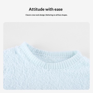 Pigiama Invernale in Pile di Poliestere a Maniche Lunghe con <span class=keywords><strong>Tre</strong></span> Orsetti, Set Comodo e Casual da Casa per Donne - Product Image 3