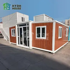Factory Custom Transportable 20ft 40ft Portable Homes Warehouse 2 Bedroom Container House Shed