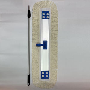 Serpillère en coton à grande surface pour usage intensif, industrielle, hôpital, salle de sport, hôtel, avec plaque en aluminium et fixation <span class=keywords><strong>velcro</strong></span> - Product Image 5