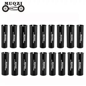 MUQZI 100mm Tija de sillín de bicicleta Shim 22,2 25,4 27,2 28,6 30,9 31,6 31,8 33,9mm Adaptador de tubo de tija de sillín de bicicleta