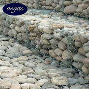 Gabions galvanisés, boîtes en treillis métallique, gabions revêtus de PVC pour l'ingénierie hydraulique et la protection des pentes - Product Image 4