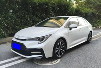 Toyota Levin Hybride 1.8L Automatique Berline d'occasion 2021, Blanche 5 Places Économe en Carburant Voiture Hybride d'Occasion pour l'Exportation
