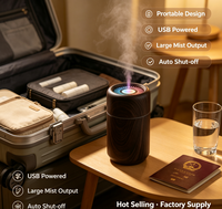 Diffuseur d'arômes mini à grain de bois, alimentation USB, humidificateur à brume froide, options multicolores, pour maison, voiture, hôtel – Approvisionnement direct usine