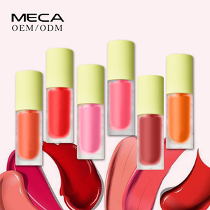 Fard à joues de marque privée, vendeur de cosmétiques végétaliens, vente en gros, <span class=keywords><strong>6</strong></span> couleurs, fard à joues liquide, crème biologique - Product Image 1