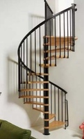 Escaliers en spirale personnalisables à cadre métallique luxueux pour les halls d'hôtel haut de gamme