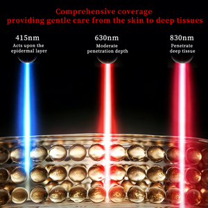 <span class=keywords><strong>Appareil</strong></span> de soin de la peau REDSKY 630nm 830nm 415nm Masque facial à LED infrarouge de qualité médicale Thérapie par lumière rouge - Product Image 4