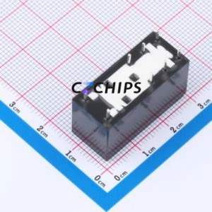G2RL-2 DC48 Power Relay Through hole Relay 48V 2 Changeover: 2C (DPDT-Changeover)::: 440V-AC/300V-DC Silver Alloy (Cadmium Free) - Product Image 2